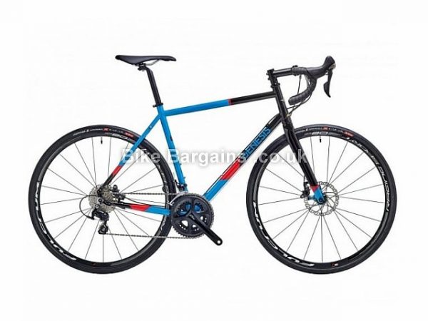 Genesis Equilibrium Disc 30 Reynolds 725 Road Bike 2016 M, Black, Blue, Steel, Disc, 11 speed, 700c
