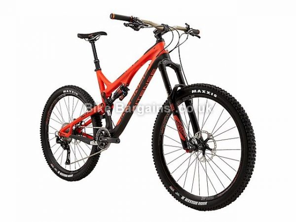 Intense Tracer 275C Expert Build 27.5" Carbon Full Suspension Mountain Bike 2016 Red, Black, XL