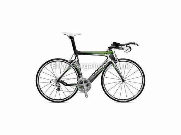 Scott Plasma 20 Carbon Road Time Trial Bike 2010 S, Green, Carbon, Calipers, 10 speed, 700c