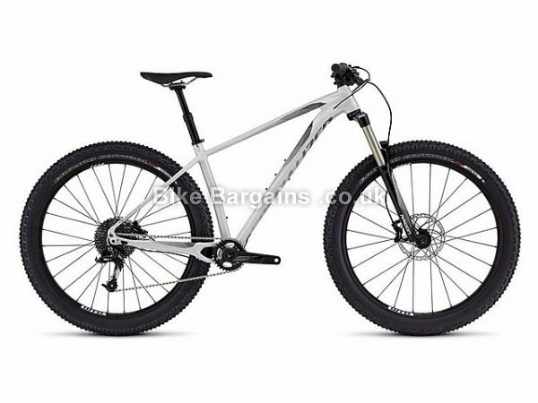 Specialized Fuse Comp 6Fattie 27.5" Alloy Hardtail Fat Mountain Bike 2017 XL - 27.5", white