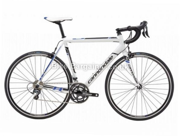 Cannondale Caad8 6 Tiagra 6061 Alloy Road Bike 2016 58cm, White, Alloy, Calipers, 10 speed, 700c