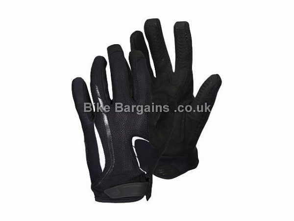 dhb Lightweight Full Finger Gloves XXL, Black, Full Finger