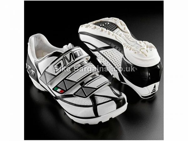 DMT Orion Velcro Road Shoes 41, White, Black
