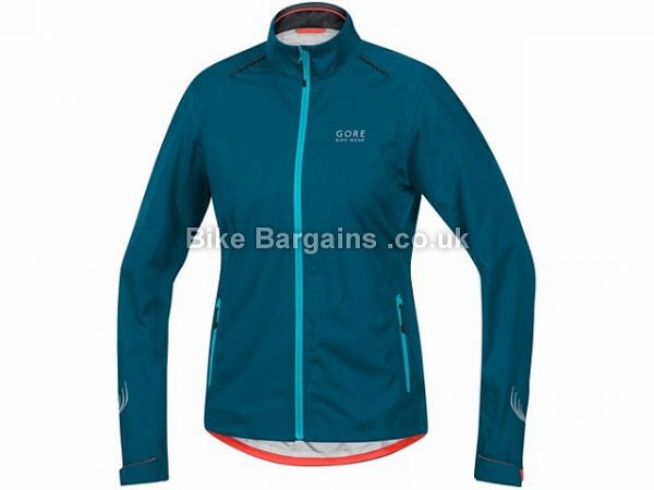 Gore Bike Wear Element Gore Tex Active Shell Ladies Jacket 38, Black, Women's, Long Sleeve, 540g