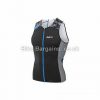 Louis Garneau Pro Carbon Cold Black Tri Top Sleeveless Jersey