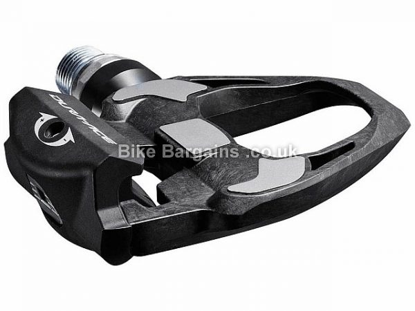 Shimano Dura-Ace R9100 SPD-SL Carbon Road Pedals 228g per pair, carbon, Black SPD-SL Pedals