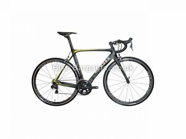 De Rosa SuperKing 888 Ultegra Di2 Carbon Road Bike 2015 46cm, Black, White, Carbon, 11 speed, Calipers, 700c