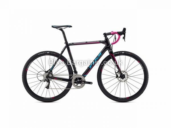 Fuji Altamira 1.5 Carbon CycloCross Bike 700c, 52cm, 58cm, Carbon, Black