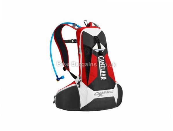 Camelbak Charge 10 Litre Low Rider Hydration Pack Red, Grey, 2 Litre Bladder