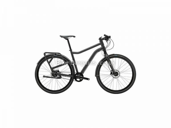Cannondale Contro 1 Alloy Hybrid City Bike 2016 M, Brown, Alloy, 700c, 8 speed, Disc, Hardtail