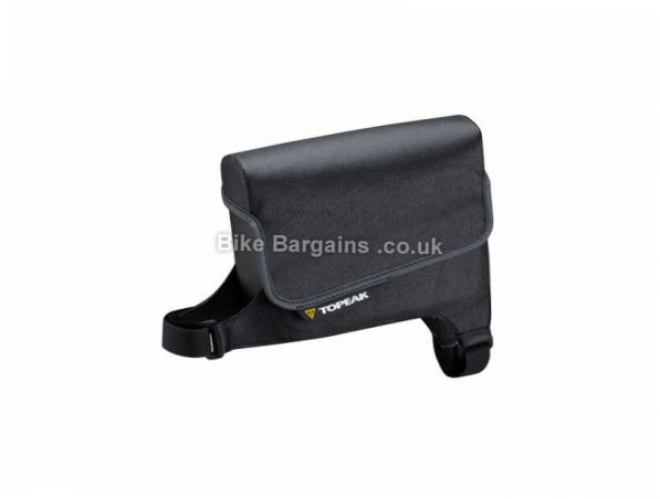 Topeak Top Tube Waterproof Tri-Bag Black, includes Drybag Cover 