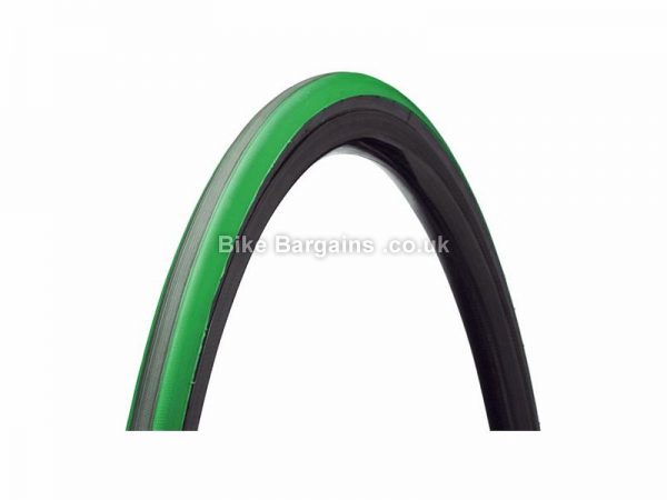Vredestein Fortezza Tricomp Folding Road Tyre Folding, 700c, 23c, Black, Green