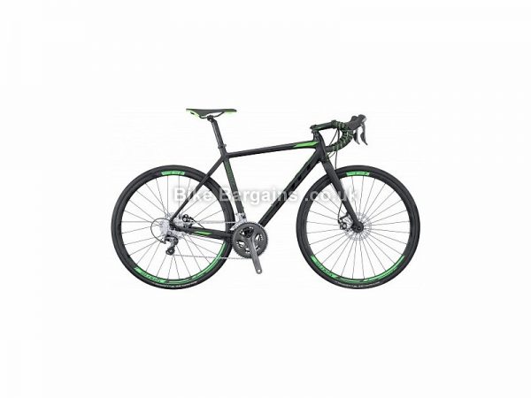 Scott Speedster 30 Disc Alloy Road Bike 2016 54cm, Black, Alloy, Disc, 10 speed, 700c, 10.4kg