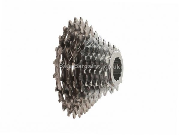 Campagnolo Record 10 Speed Cassette 10 speed, 204g, Alloy, Steel, Titanium, Road, Silver