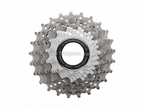 Campagnolo Super Record 11 Speed Cassette 11 speed, 177g, Alloy, Titanium, Road, Silver