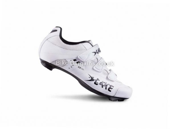 Lake CX160 Velcro Road Shoes 44, Black