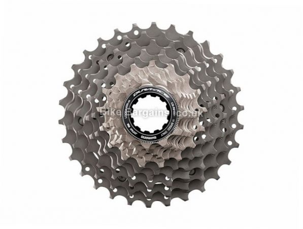 Shimano Dura-Ace R9100 11 Speed Cassette 11 speed, 205g, Alloy, Titanium, Road, Silver