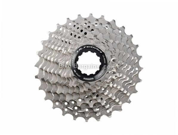 Shimano Ultegra R8000 11 Speed Cassette 11 speed, 232g, Steel, Road, Silver