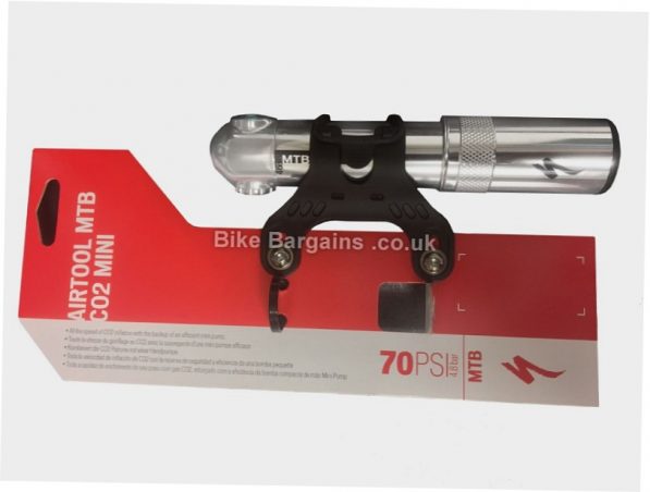 Specialized Air Tool Co2 MTB Mini Bike Pump 2017 80 psi, 16cm, no cartridge included