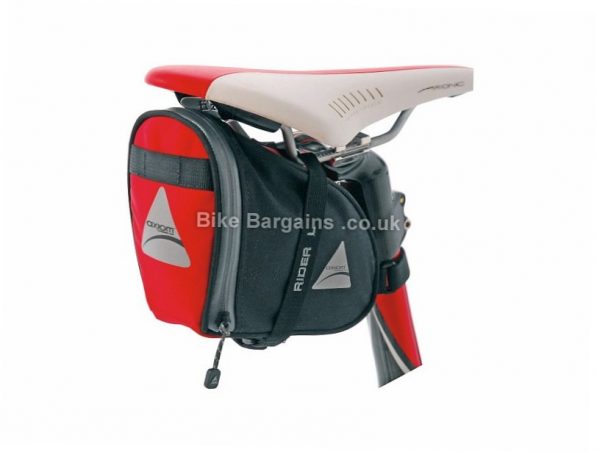Axiom Rider DLX Cycling Saddle Bag S, 1.6 litres, 100g - large is 2 pounds extra!