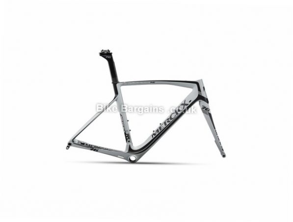 Eddy Merckx San Remo 76 Carbon Disc Road Frameset 2017 XS, Black, Grey, Carbon, Disc, 700c
