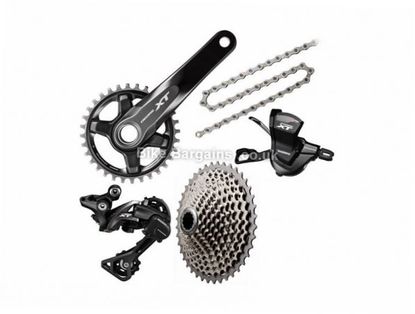 Shimano Deore XT M8000 11 Speed Single Chainring Drivetrain only MTB Groupset 11 Speed, Single, Drivetrain only, MTB