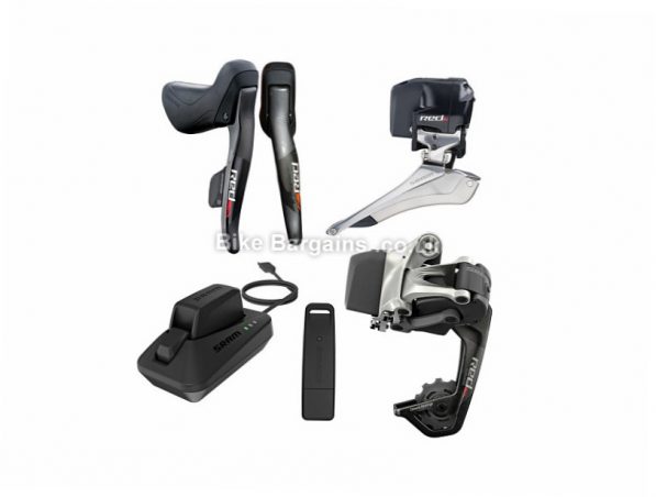 SRAM Red eTap WiFli Electronic Wireless 11 Speed Road Groupset 11 Speed, Electronic Shifting, Calipers, Road