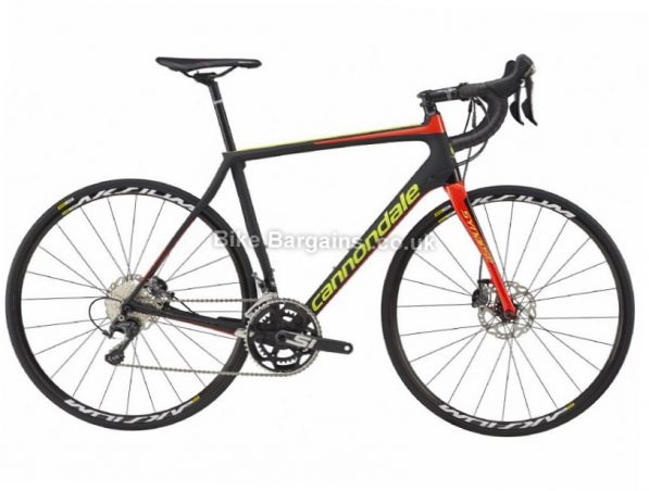 Cannondale Synapse Carbon Disc Ultegra Road Bike 2017 48cm, Black, Carbon, Disc, 11 speed, 700c