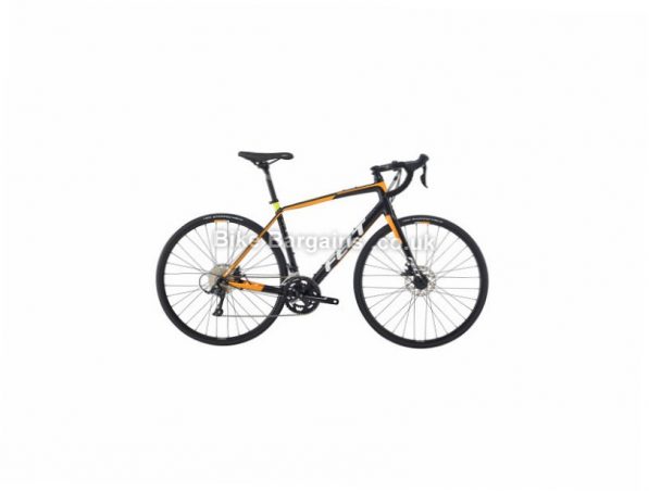 Felt VR50 Sora Alloy Disc Road Bike 2017 61cm, Black, Orange, Alloy, Disc, 9 speed, 700c, 10.42kg