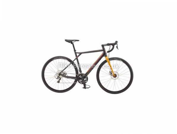 GT Grade AL Ladies Tiagra Alloy Disc Road Bike 2017 55cm, Grey, Orange, Alloy, Disc, 10 speed, 700c