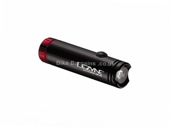 Lezyne Macro Drive 350 Lumens Duo Light 350 Lumens, 47g, Black