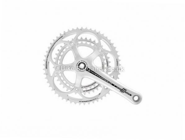 Campagnolo Athena PT 11 Speed Triple Road Chainset 170mm, Silver, Alloy, 11 speed, Triple Chainring, Road, 904g 