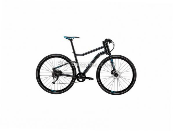 Cannondale Contro 4 Alloy Hybrid Bike 2016 L, Grey, Alloy, 700c, 9 speed, Disc, Hardtail