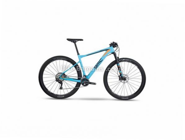 BMC Teamelite TE02 SLX 29" Carbon Hardtail Mountain Bike 2017 XL, Blue, Carbon