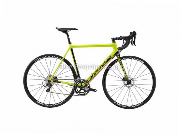 Cannondale SuperSix EVO Disc Ultegra Road Bike 2017 54cm,56cm, Yellow, Carbon, Disc, 11 speed, 700c