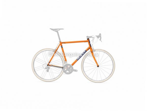 Eddy Merckx Liege 75 Steel Caliper Road Frame 2016 XXS, Orange, Steel, 1490g, Caliper Brakes, 700c