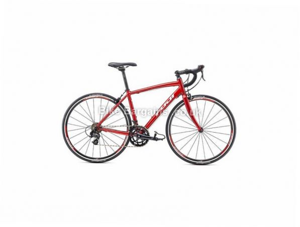 Fuji Finest 2.3 Ladies Alloy Road Bike 2017 50cm,56cm, Red, Alloy, Calipers, 7 speed, 700c, 10.36kg