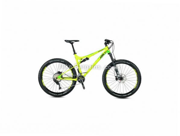 KTM Lycan 272 Special Edition Custom Build 27.5" Alloy Full Suspension Mountain Bike 2017 17", 21", Yellow