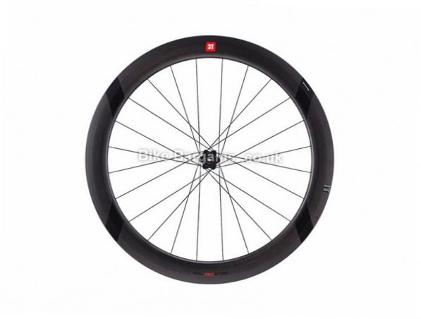 3T Discus C35 Team Stealth Carbon Disc Rear Road Wheel Shimano, 700c, Black, 9, 10, 11 Speed