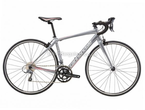 Cannondale Synapse Al Claris Ladies Alloy Road Bike 2017 48cm, Grey, Alloy, Calipers, 8 speed, 700c