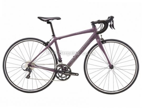 Cannondale Synapse Al Sora Ladies Alloy Road Bike 2017 44cm, Purple, Alloy, Calipers, 9 speed, 700c