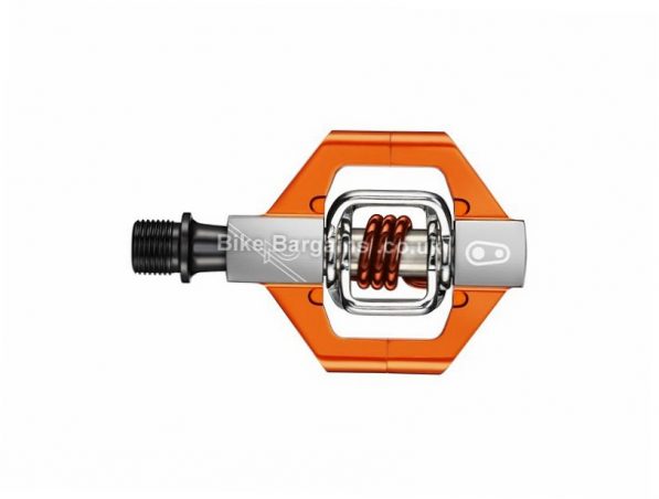 Crank Brothers Candy 2 MTB Pedals Silver, Orange, 296g