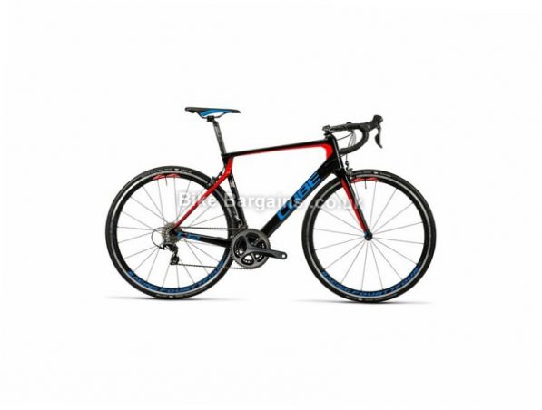 Cube Agree C:62 SL Carbon Dura Ace Road Bike 2016 60cm, Black, Blue, Red, Carbon, 11 speed, Calipers, 700c, 7.35kg