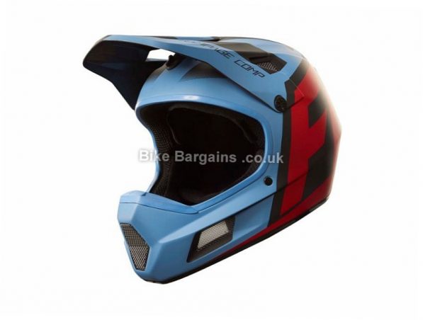 Fox Racing Rampage Comp Creo Full Face MTB Helmet 2017 XL, Blue, Red, White, Yellow, 1.16kg, 11 vents