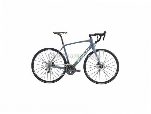 Fuji Gran Fondo 2.1 Carbon Disc Road Bike 2017 54cm, Grey, Carbon, Disc, 11 speed, 700c, 8.87kg