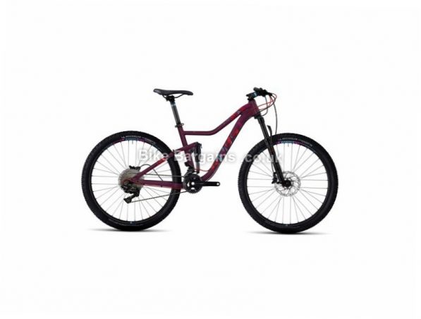 Ghost Lanao FS 5 Ladies 27.5" Alloy Full Suspension Mountain Bike 2017 27.5", 15", 16", Red, Blue, 22 Speed, Alloy, 130mm