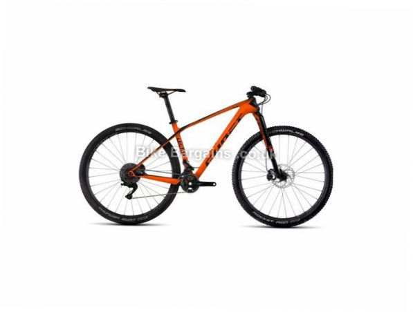 Ghost Lector 7 29" Carbon Hardtail Mountain Bike 2017 29",  18", Orange, Black, 22 Speed, Carbon, 100mm