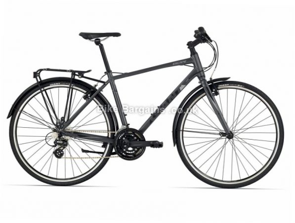 Giant Escape 2 Alloy Hybrid City Bike 2017 L, Grey, Alloy, 700c, 8 speed, Calipers, Hardtail