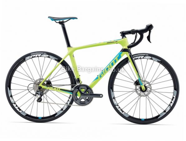 Giant TCR Advanced 1 Carbon Disc Road Bike 2017 L, Green, Carbon, Disc, 11 speed, 700c