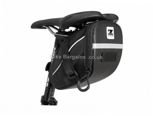 LifeLine Stash Saddle Bag XS, S, M, Black - L is extra